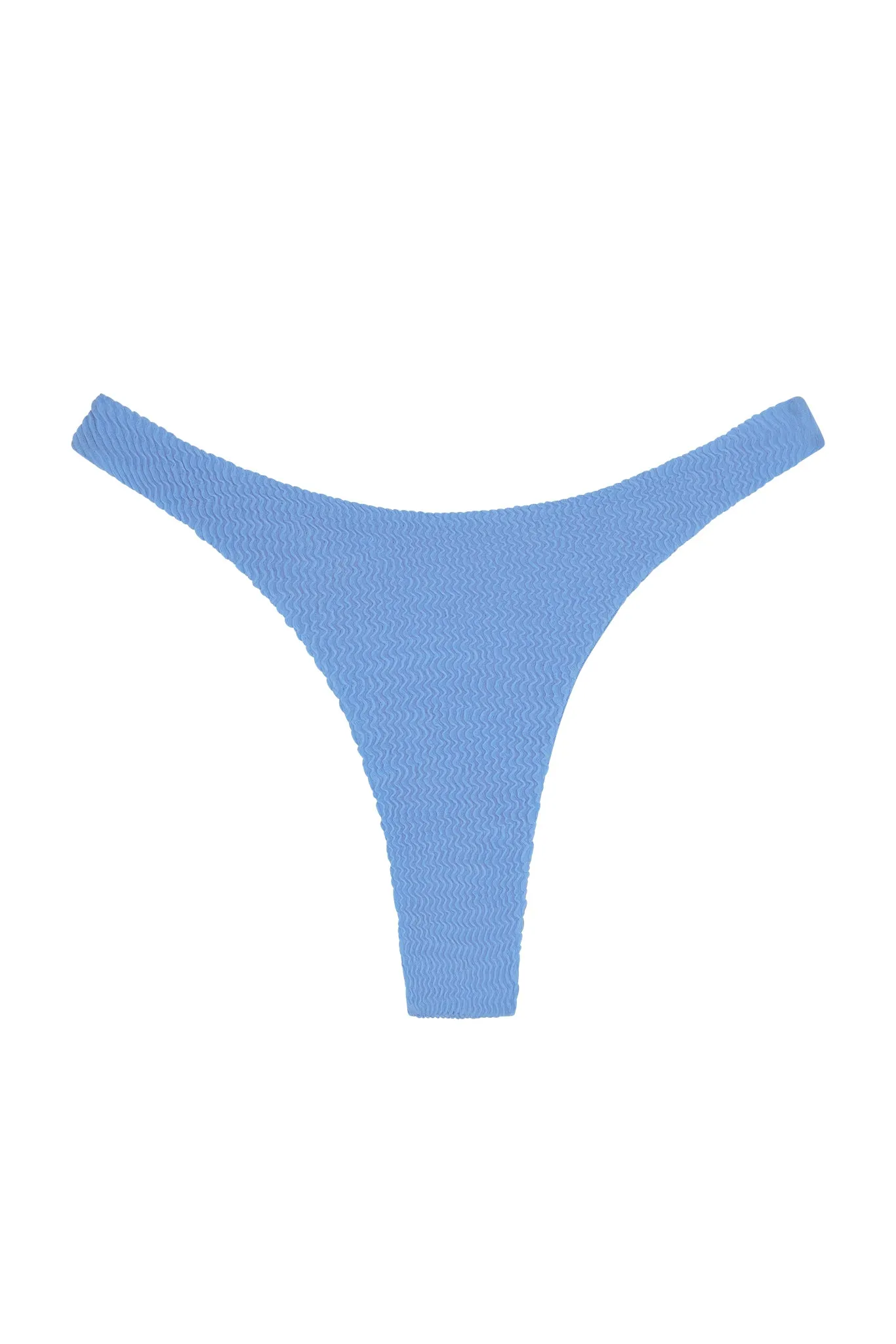 Tamarama Bottom - Azure Crinkle Monday Swimwear