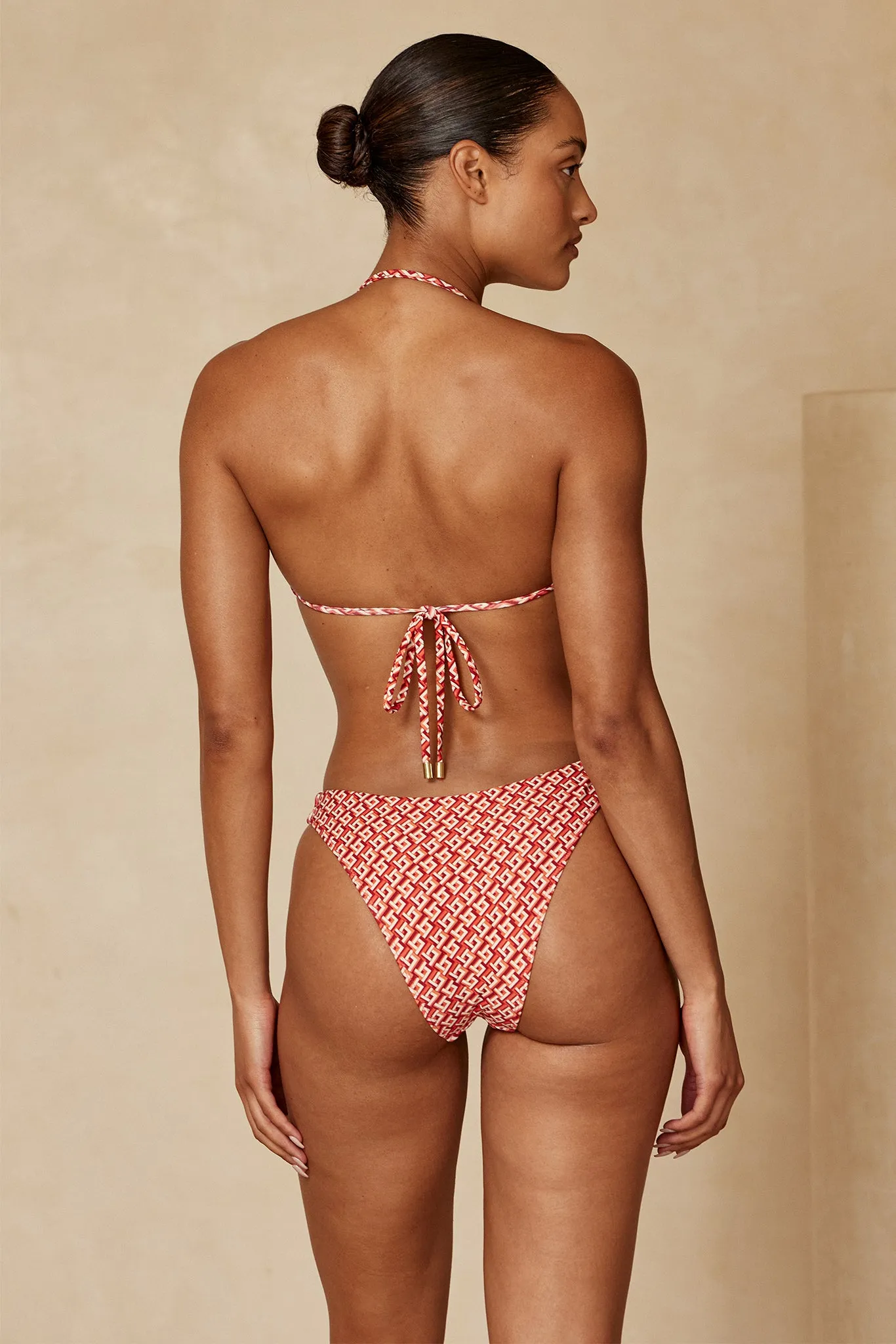 Tamarama Bottom - Lattice Geo Monday Swimwear