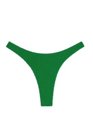 Tamarama Bottom - Palm Green Crinkle Monday Swimwear