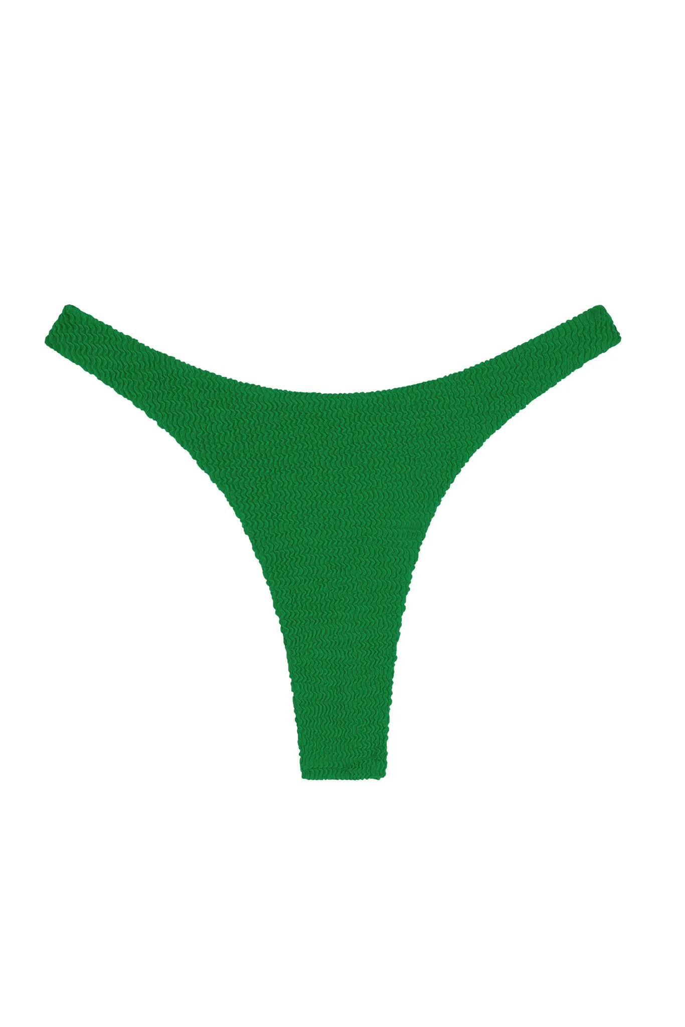 Tamarama Bottom - Palm Green Crinkle Monday Swimwear