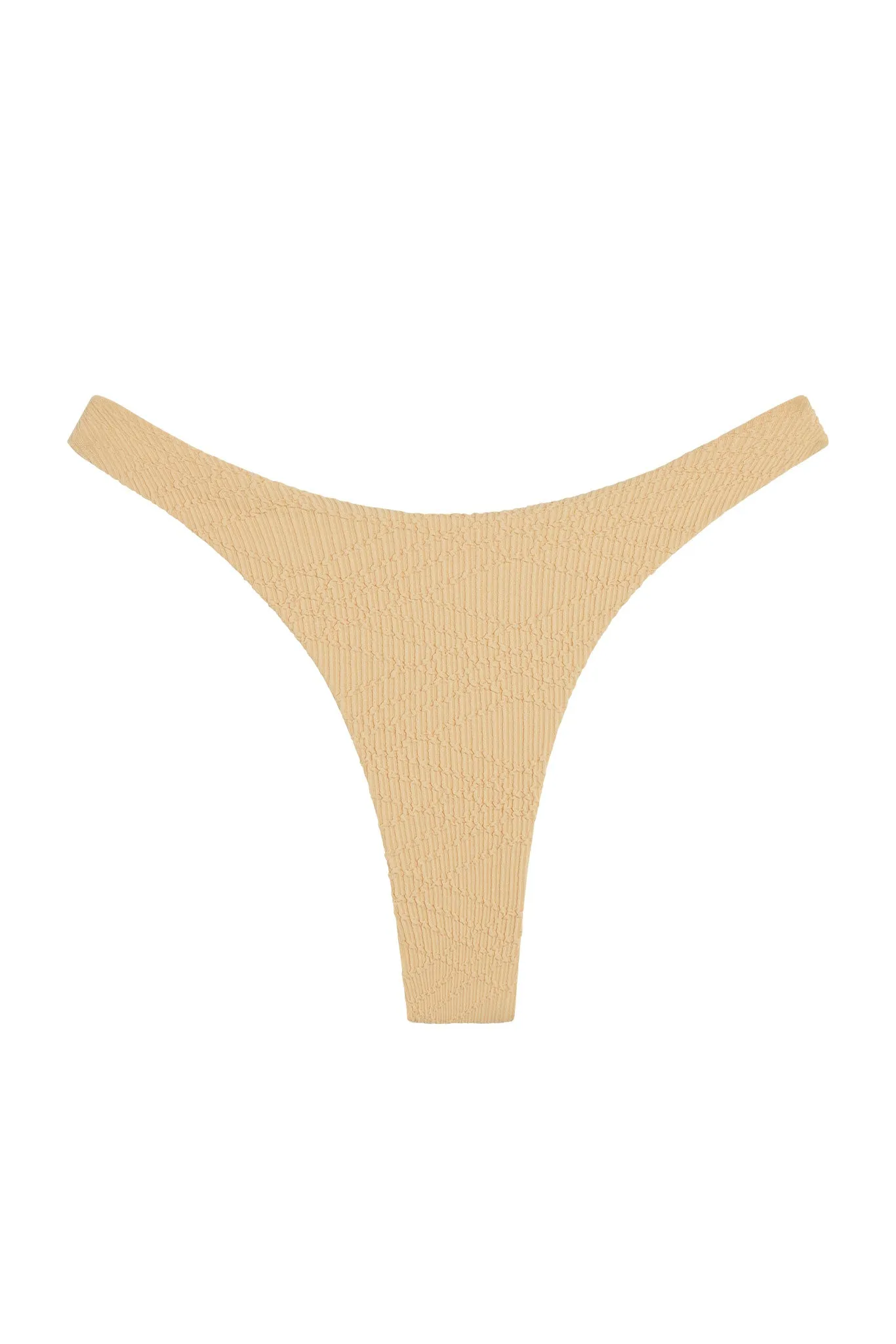 Tamarama Bottom - Raffia Summer Plaid Monday Swimwear
