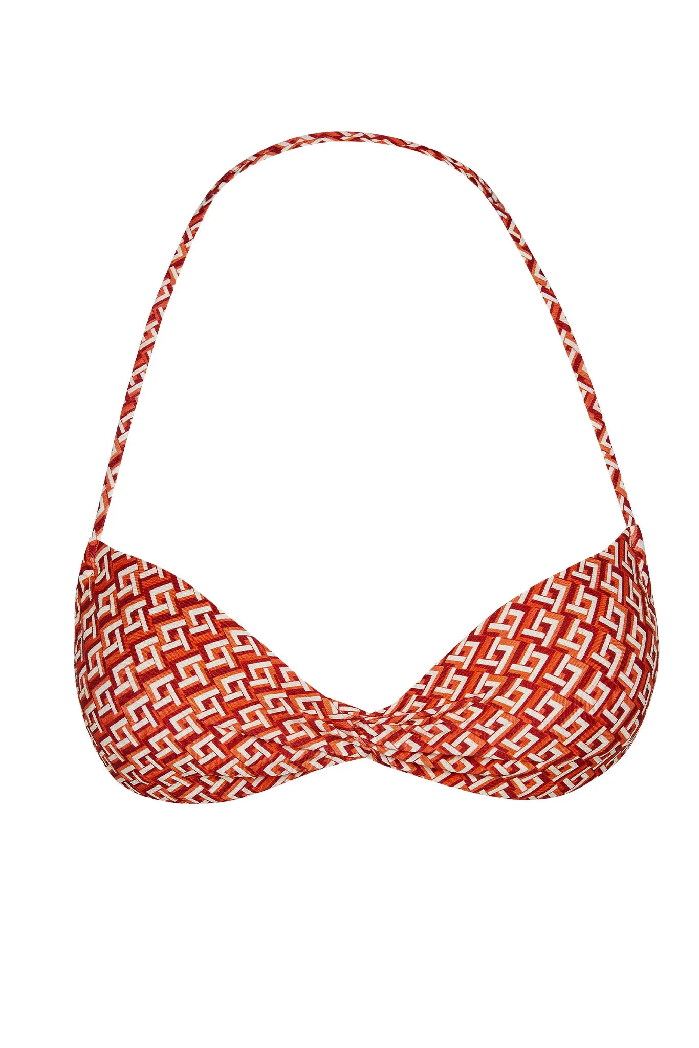Tamarama Top - Lattice Geo Monday Swimwear