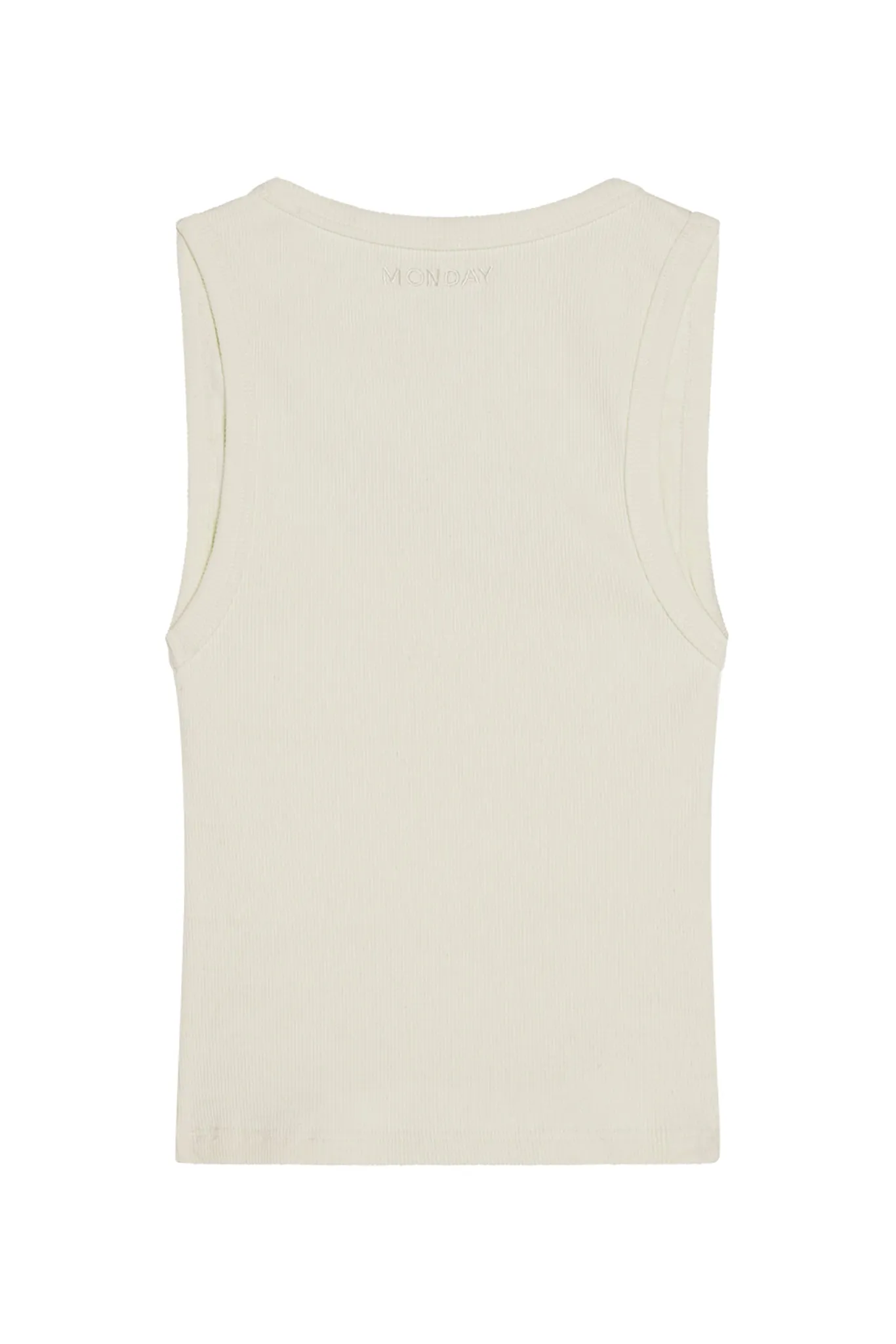 Tash Tank - Ivory Rib Monday Swimwear