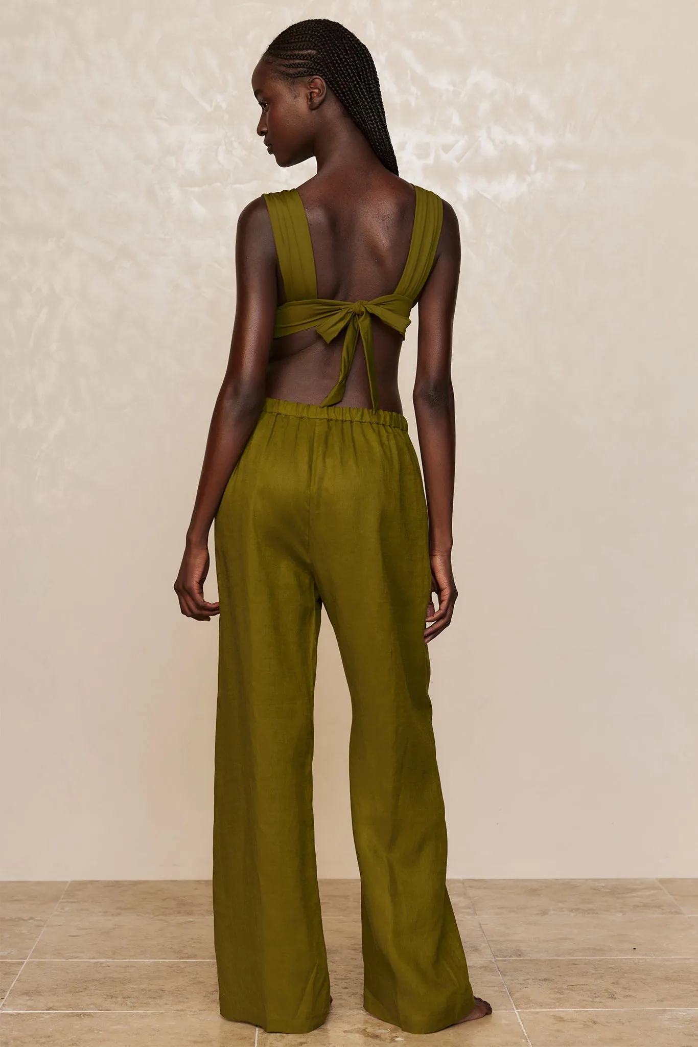 Tuscany Pant - Olive Monday Swimwear