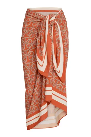 Via Marina Sarong - Chain Geo Monday Swimwear
