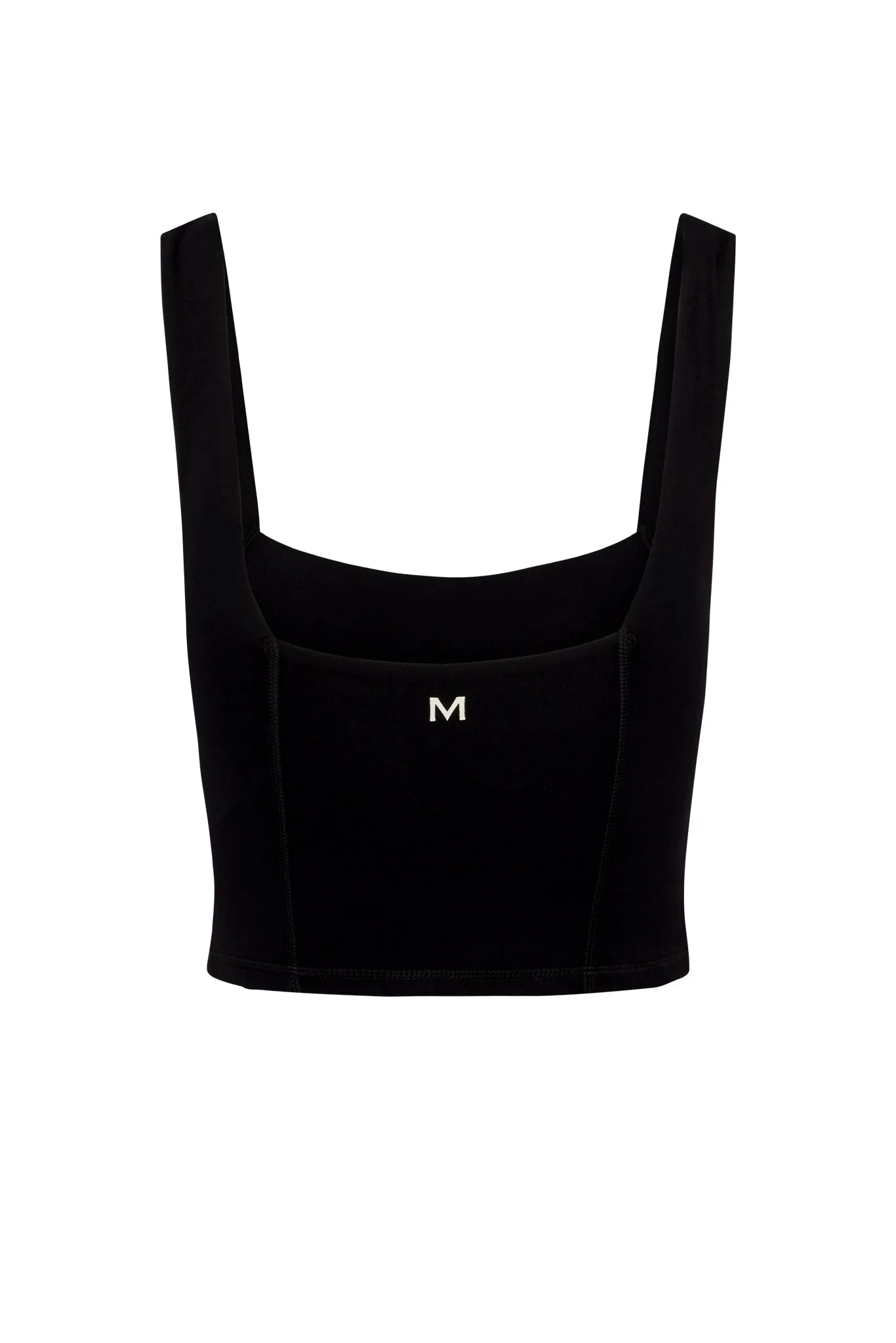 Zion Tank - Black/Ivory Monday Swimwear