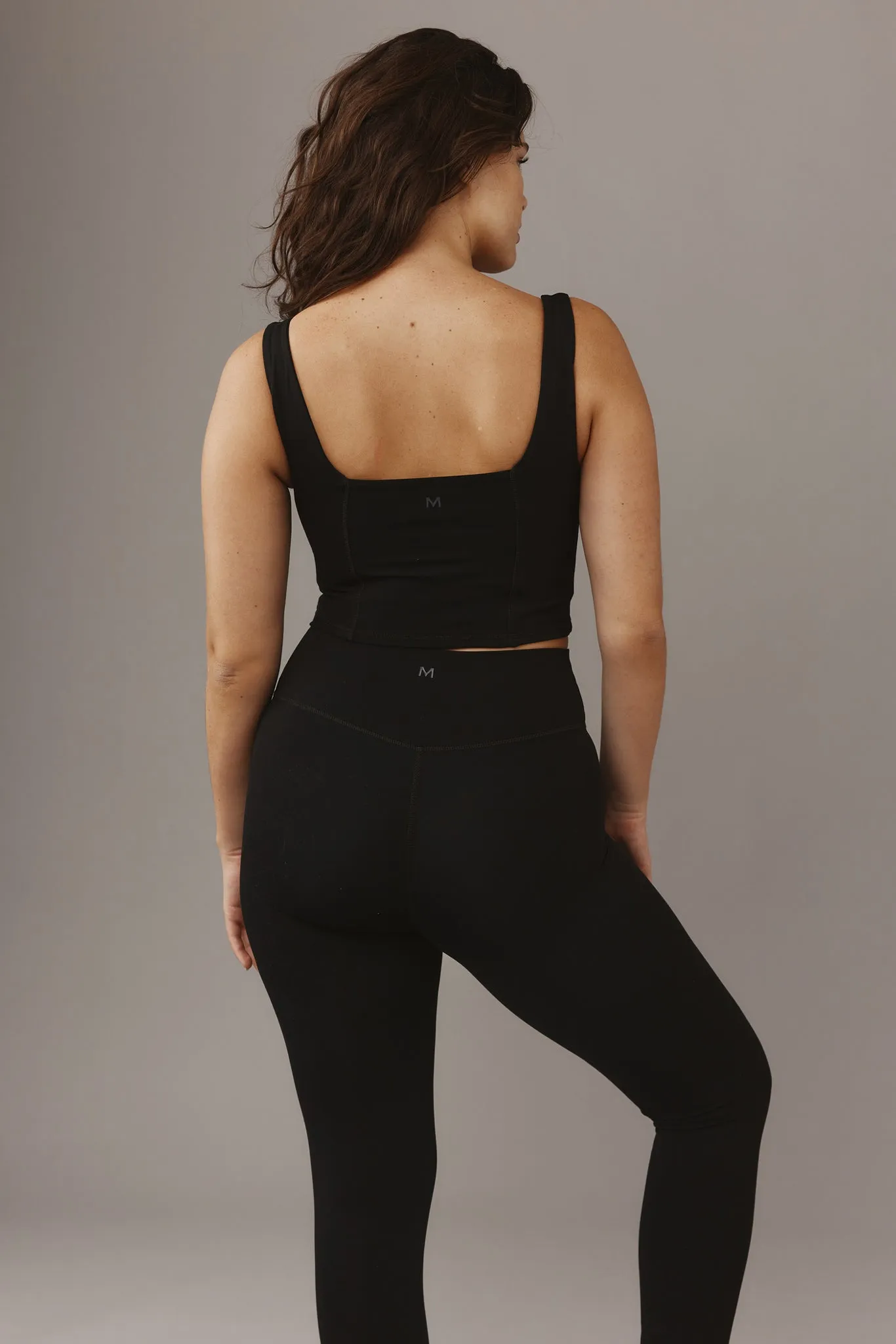 Zion Tank - Black/Ivory Monday Swimwear